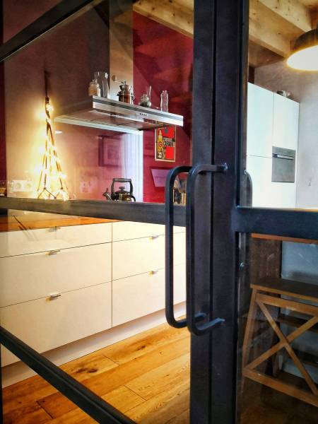 Portes de verrière sur mesure style industriel à Bordeaux