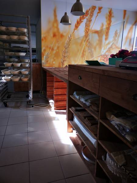 Fabrication de comptoir pour Boulangerie